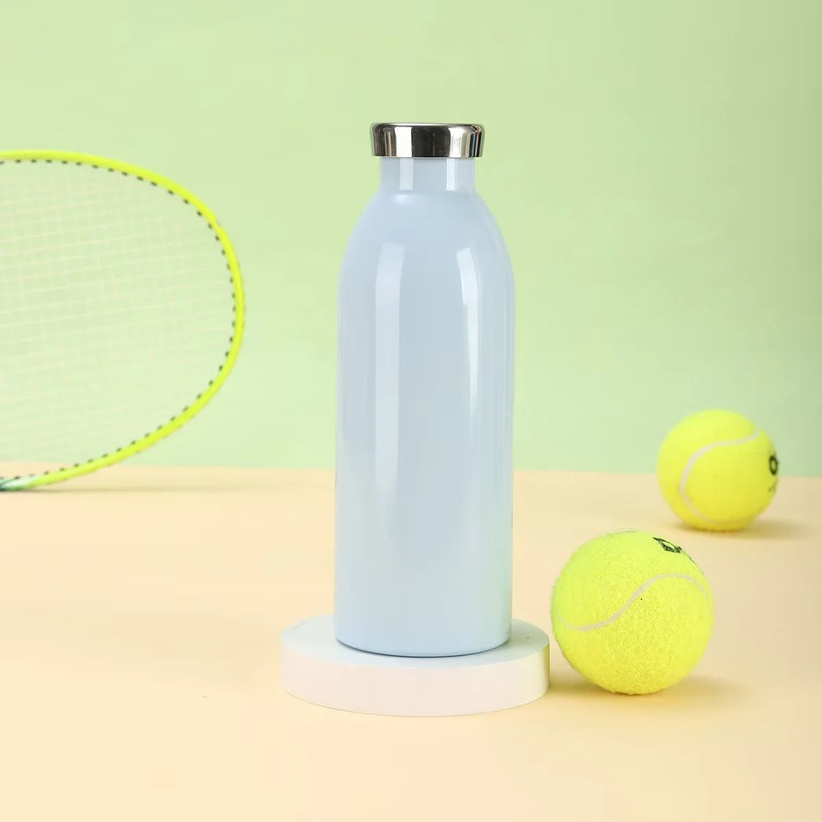 500ML Stainless Steel Insulated Sport Water Cup Large Capacity Portable Cooling Car Business Use Water Bottle,customizable