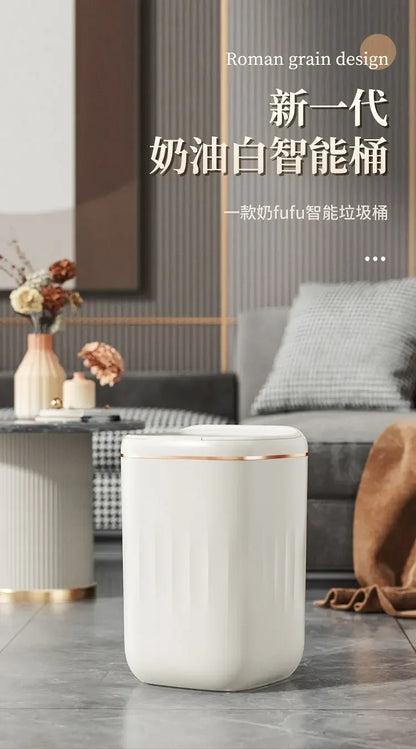 20L Smart Sensor Trash Can - Waterproof Large Capacity Kitchen  Bathroom Bin