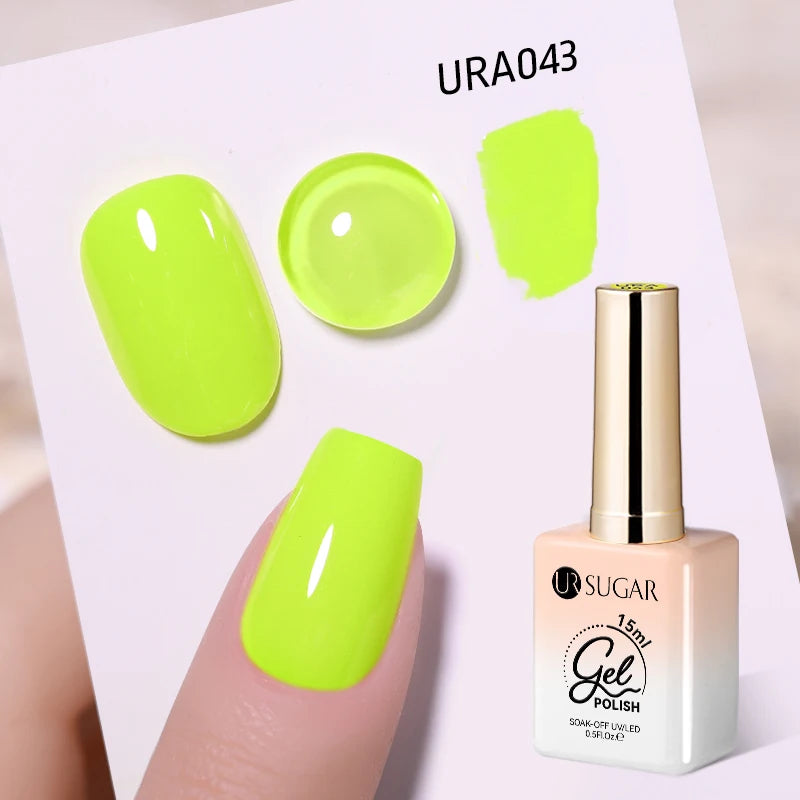 Jelly Gel Polish - Eco Friendly Semi Permanent UV LED Nail Polish for Salon Use
