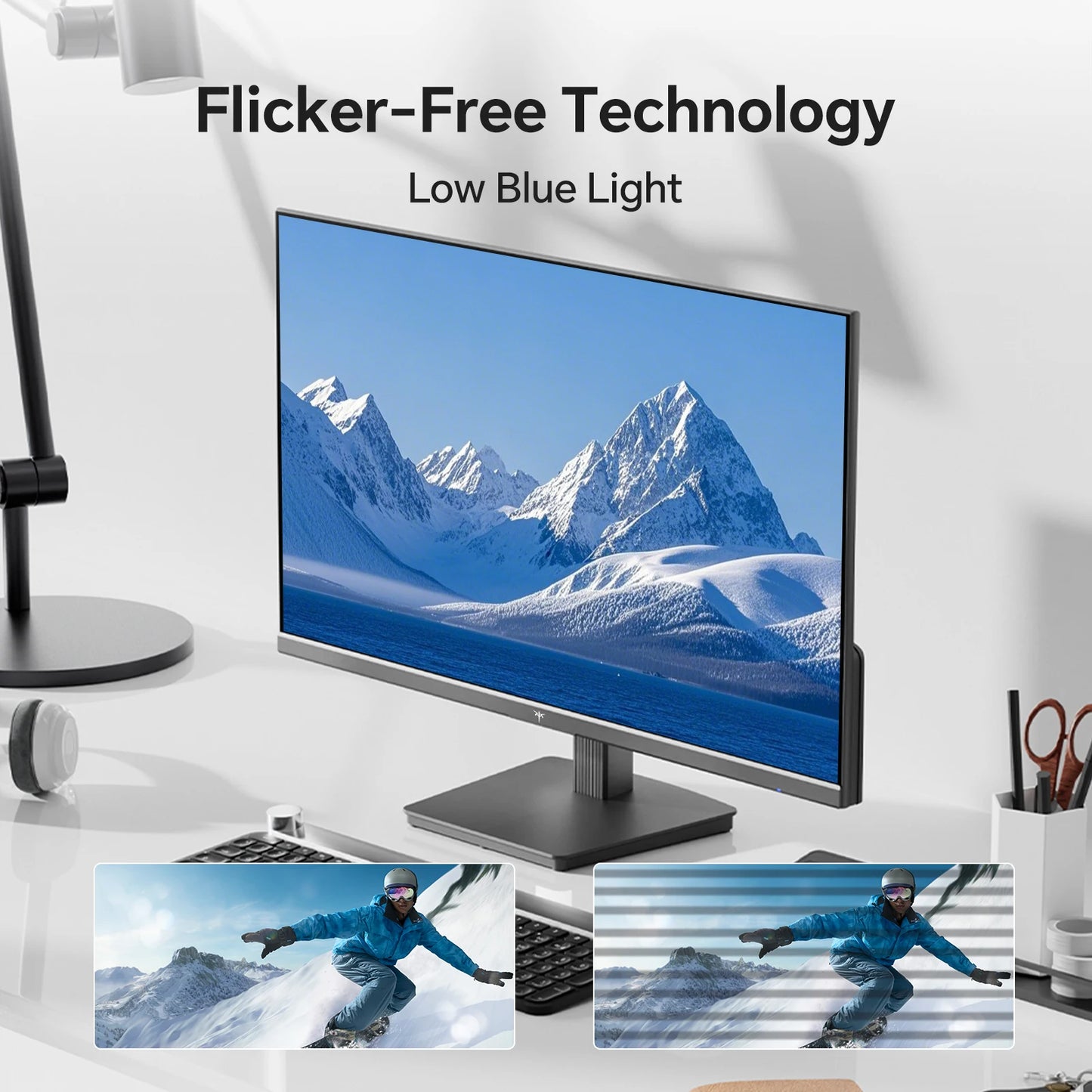 27 Inch Computer Monitor - QHD Display | IPS Panel Monitor | 120Hz Refresh Rate