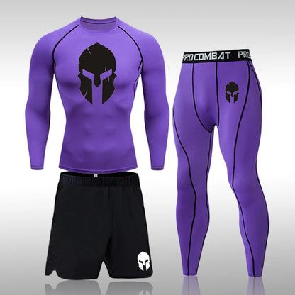 Men Sport Suits - Compression Workout Gear | Rashguard Shirts & MMA Fightwear