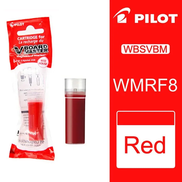 Pilot Whiteboard Marker Pen Stationery White Board Markers 1.7/2.2-5.2/2.3MM Tips Dry-Erase Refillable Liquid Ink School Office