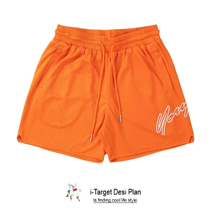 Trend Men's Mesh Beach Swim Casual Shorts Man Quick Dry Loose Basketball Jogger Short Pants Gym Fitness Sport Running Sweatpants