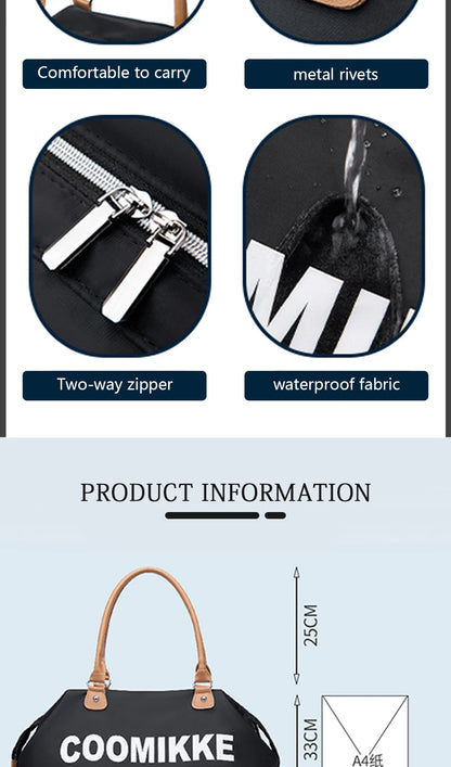 Backpack Bag Mummy Large Capacity Bag Mom Baby Multi-function Waterproof Outdoor Travel Diaper Bags For Baby Care