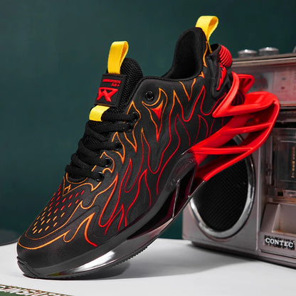 Men Casual Sneakers - Breathable Mesh Shoes With Durable TPU Outsole & Lightweight Design