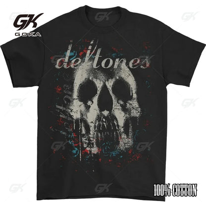 Deftones Cotton Singer Band T Shirt Men Women Hip Hop Rock Tee Fashion Short Sleeve T Shirt Summer Clothes T-shirts Tops