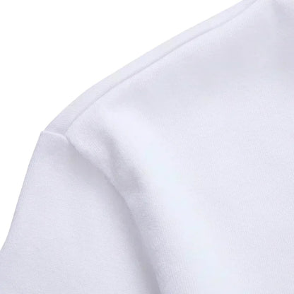 Men's Fashionable Casual T-shirt Versatile Round Neck Short Sleeved Comfortable and Breathable High Quality T-shirt for Daily