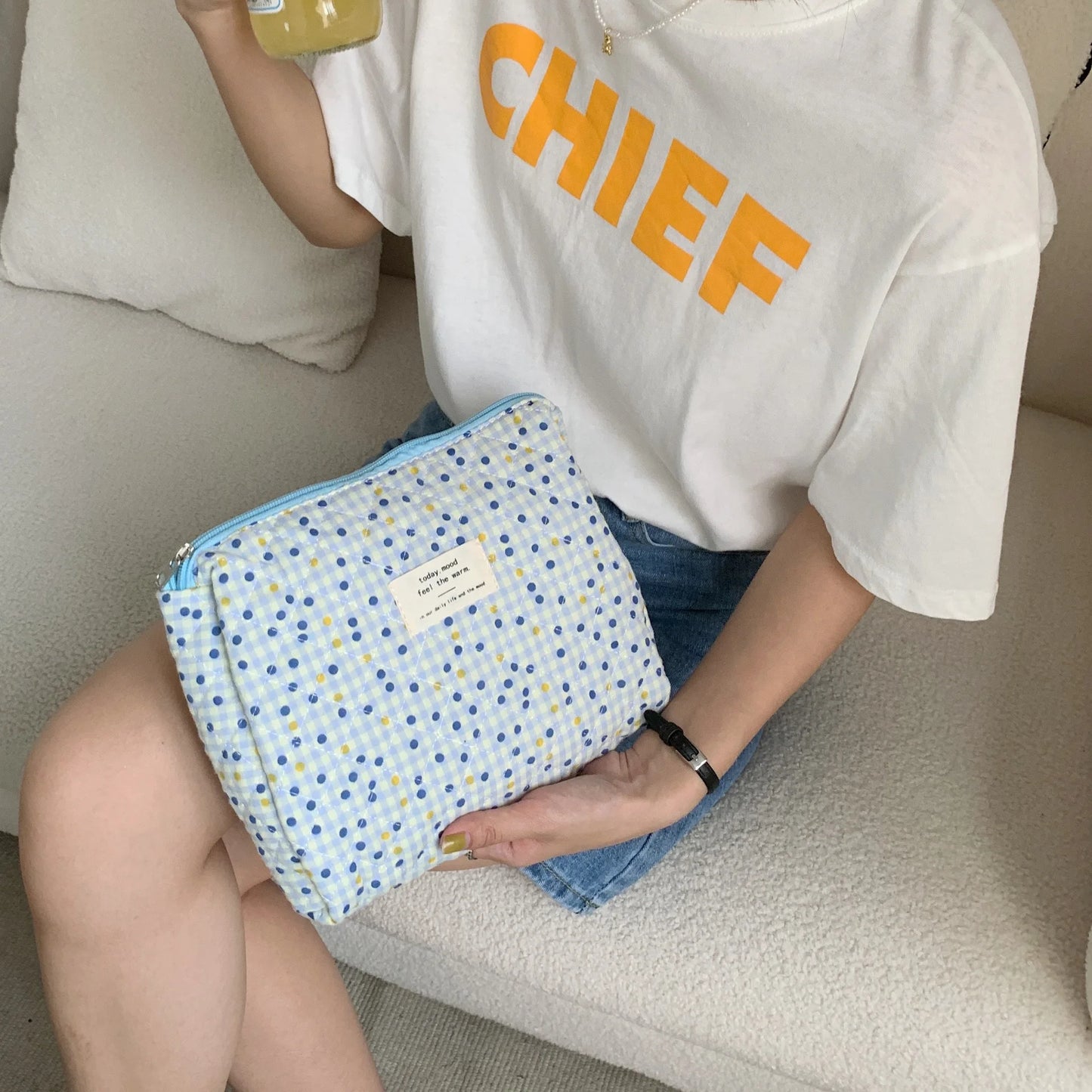 Baby Diaper Bag Cartoon Print Nappy Bag Zipper Handbag Carry Pack Travel Outdoor Diaper Storage Bag Multi Functional Storage Bag