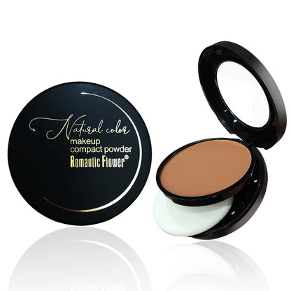 6-color Dark Powder Bronze Powder Dark Skin Foundation Oil Control Concealer Brighten The Face Create 3D Highlight Shadow Makeup