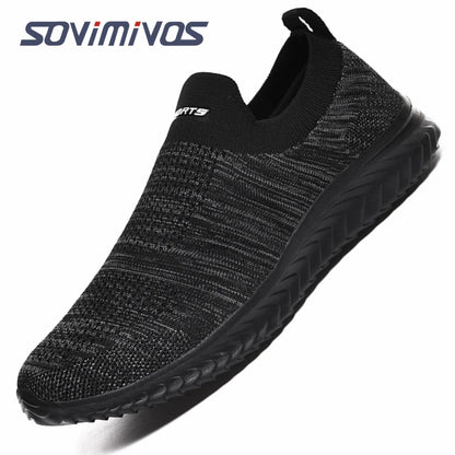 Outdoor Super Light Men Sneakers Fashion Breathable Running Sport Shoes Quality Slip-on Unisex Athletic Footwear 2022 Hot Sale