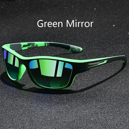 Vintage Sports Sunglasses - UV400 Cycling Fishing Running Eyewear for Men and Women
