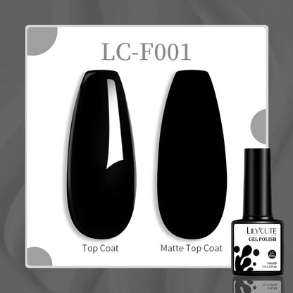 Gel Nail Polish - LILYCUTE UV Gel Varnish 7ML | Soak Off, Long Lasting Colors