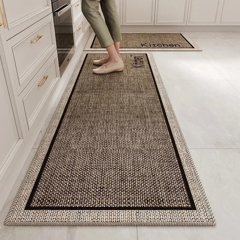 Kitchen Floor Mat – Non Slip Rug With TPR Bottom | Custom Size Rectangular Area Rug