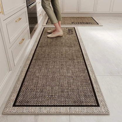 Kitchen Floor Mat – Non Slip Rug With TPR Bottom | Custom Size Rectangular Area Rug