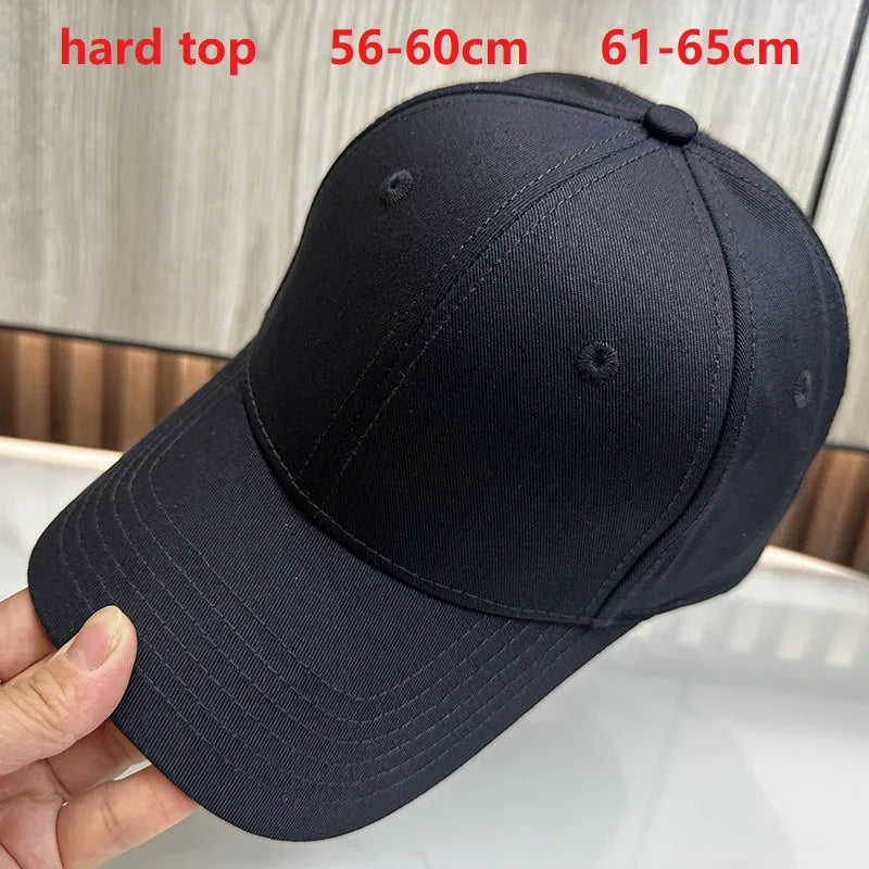 Big Head Man Large Size Mesh Baseball Hats Outdoors Plus Size Sport Caps Dad Oversize Trucker Cap 56-61cm 62-66cm