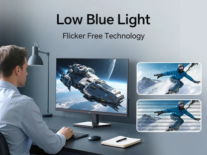 27 Inch Computer Monitor - QHD Display | IPS Panel Monitor | 120Hz Refresh Rate