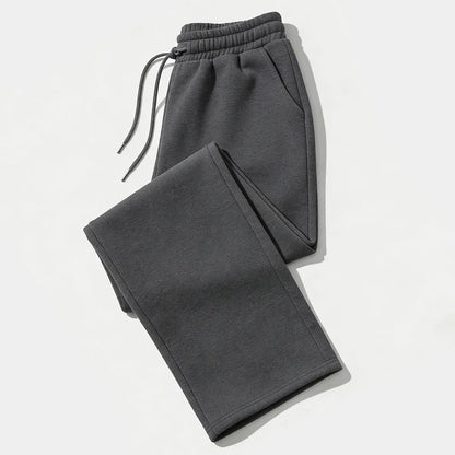 Mens Sweatpants Straight Fit Joggers for Sports and Streetwear Loose Oversized Casual Pant Drawstring Multi-pocket Men Long Pant