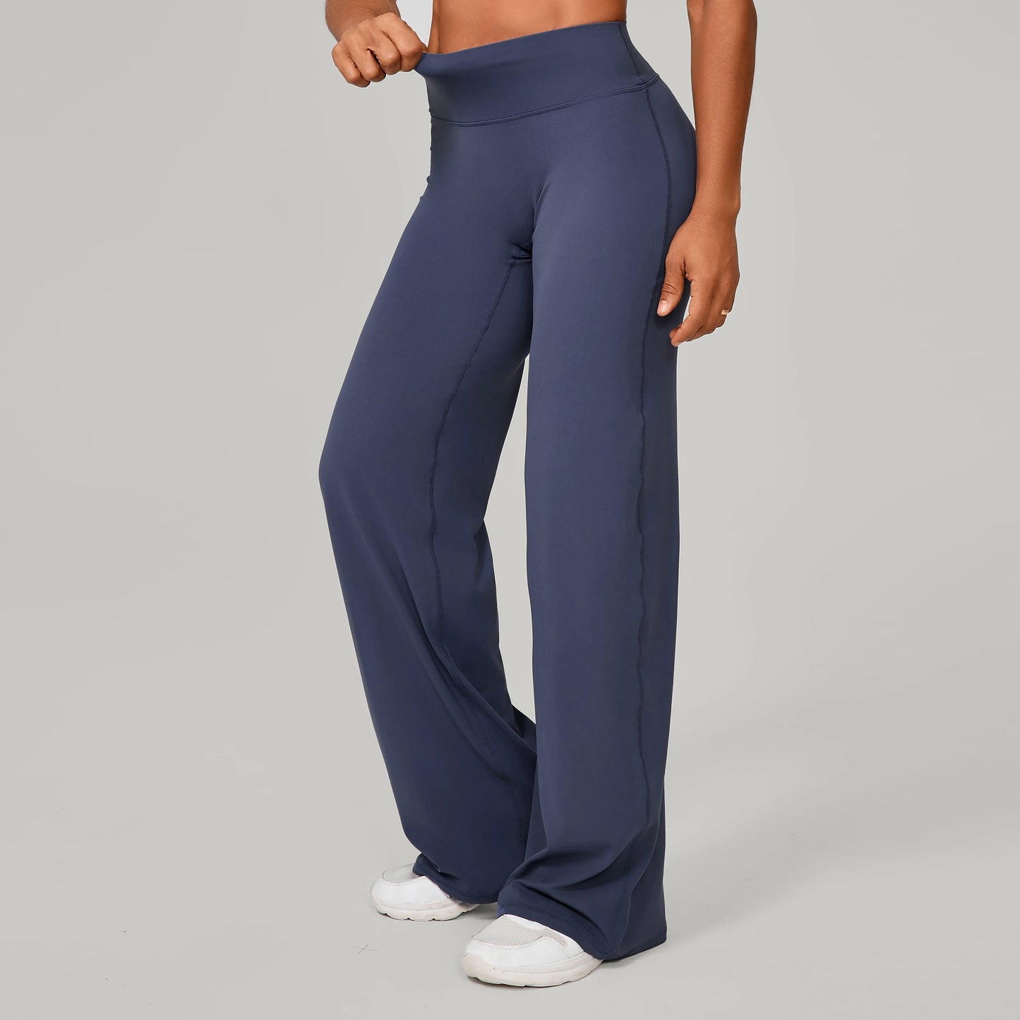 Women Yoga Pants – Soft Stretchy Fabric Full Length Leggings With Elastic Waist