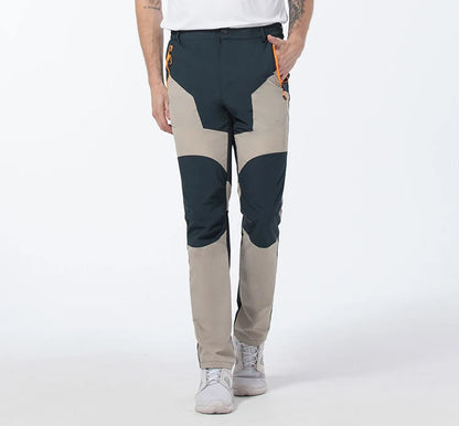 Men's Hiking Pants Summer ultra-thin, Breathable and cool Quick Dry Lightweight Cargo Work Golf Travel Pants with Zipper Pocket
