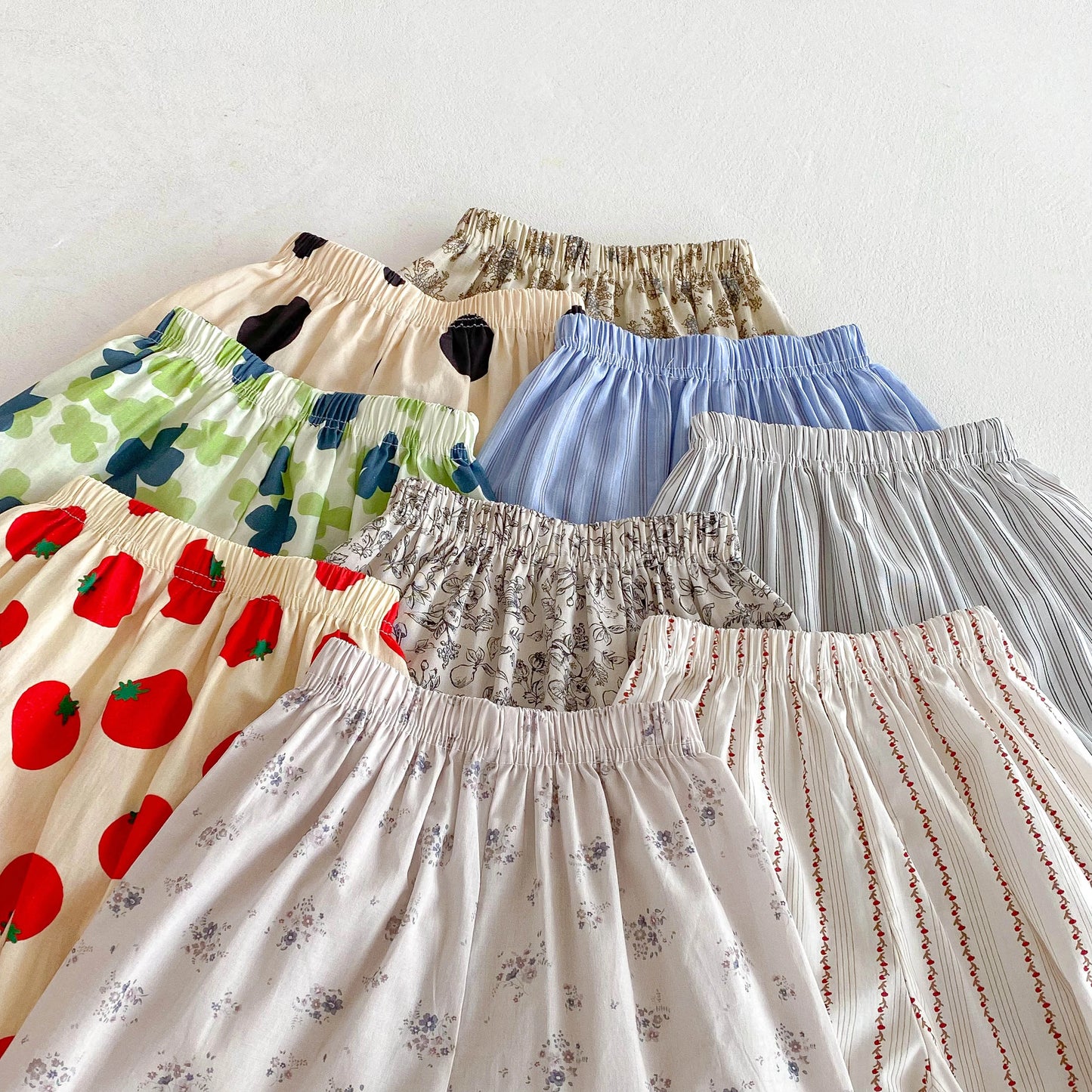 Casual Loose Trousers Full Print Pants Outer Wear New Design Pants Boys And Girls Lovely Versatile Trousers  Summer Clothes