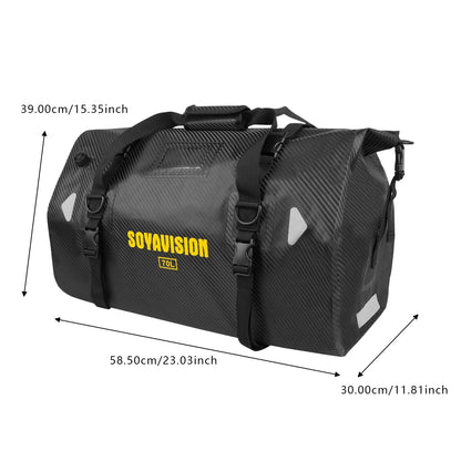 Waterproof Motorcycle Dry Bag - Reflective Duffle for Travel Hiking Camping Fishing