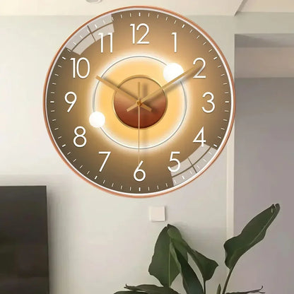 Silent Battery Operated Wall Clock - Non-Ticking Decor for Home  Office