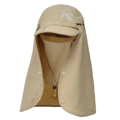 Adjustable Outdoor Fishing Hat Sunscreen Protection Breathable Sunshade Foldable Men Women Hiking Camping Casual Fishing Cap