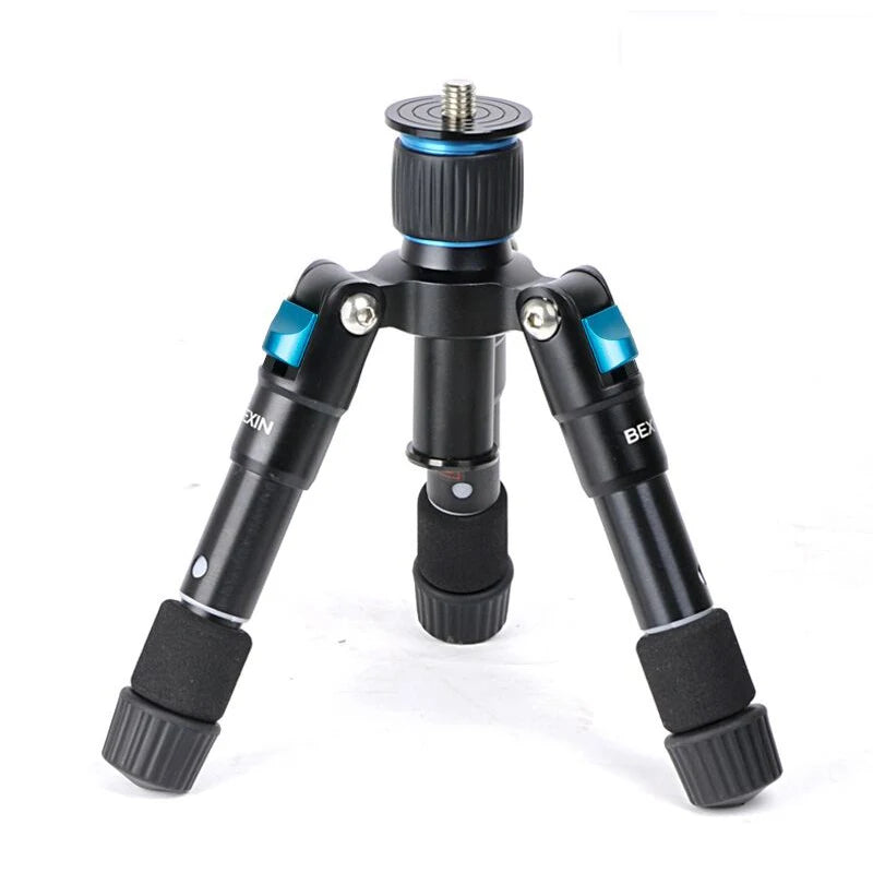 BEXIN Mini Tripod 19in Universal Photography Flexible Phone Tripod for Camera Stand for Gopro iphone Aluminum Travel Tripode Par