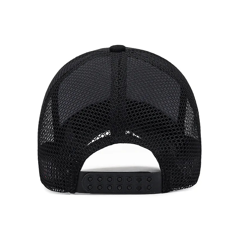 Baseball Cap Mens Mesh Sun Hat Outdoor Sports Golf Sunshade Caps Four Seasons Adjustable Hip-Hop Hats for Men Baseball Cap