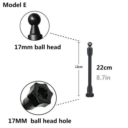 Flexible Arm Monopod Selfie Stick Rod Mount Holder Stands for Mobile Phones for Gopro Hero DJI OSMO Insta 360 Cameras Tripod