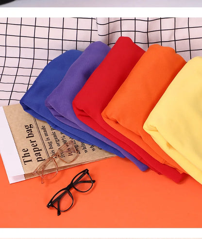Solid Color Multicolor Woman Hoodie Casual Comfortable Clothing Loose Trendy Sweatshirt  Autumn Crewneck Female Pullovers