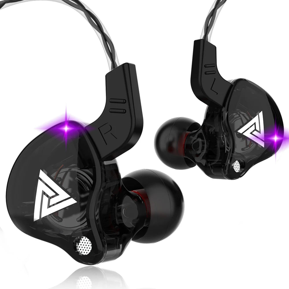 HiFi Wired Earphones – In-Ear Bass Stereo Earphones With Mic & Detachable Cable