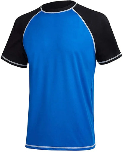 Men's UPF 50+ Beach T-Shirt – Quick-Dry Surf & Swim Top