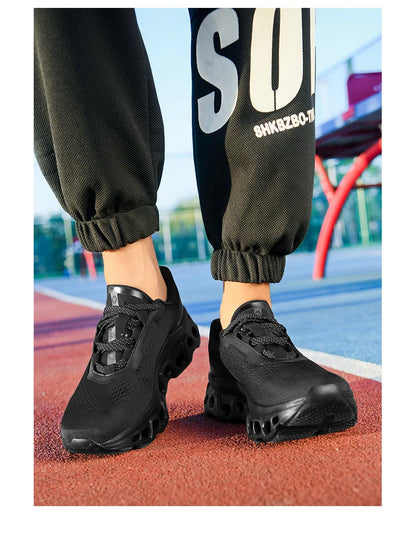 2026 Air Cushion Running Shoes Jogging Marathon Men Sports Breathable Lightweight Women's Comfortable Nonskid Leisure Sneakers