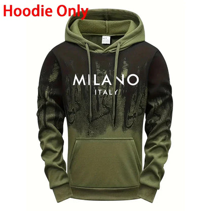 Mens Set/Hoodie/Pants Italy Fashion Hoodie and Sweatpants Fall Winter Casual Sports Tracksuit Outdoor Hooded Jogger Outfit S-4XL