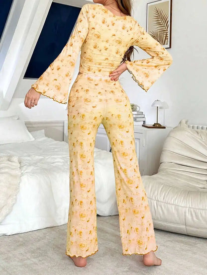 Home Wear Sleepwear Women Sexy Lingerie Pj Sets for Woman Pajamas Set Sleep Shirts Nightgowns Women's Nightgown Pajama Pants