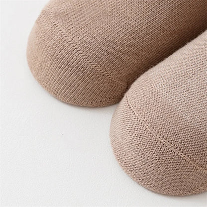 Cute Kids Socks For Girls Boys Soft Cotton Baby Toddler Boy Girl Sock Cartoon Children's Short Socks Autumn Winter 0-8Years New