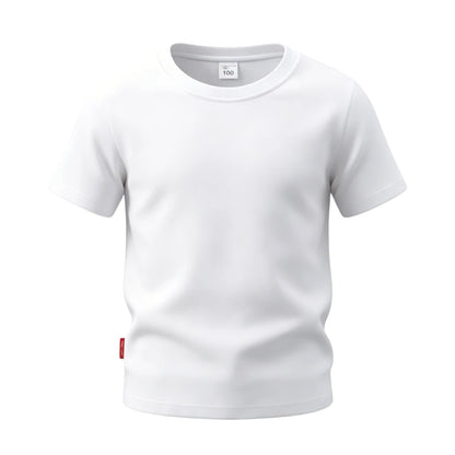 Custom Kids T-Shirt Blank Drawing Shirt Personalized Design Logo Photo or Text Children Boy Girl Art Shirt