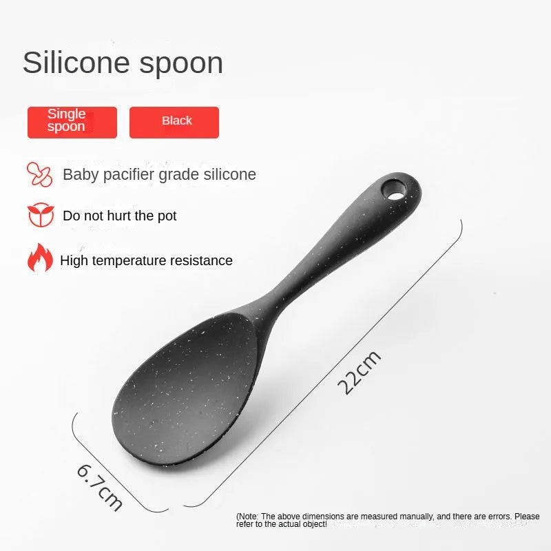 Silicone Spatula Set | 5-Piece Heat Resistant Kitchen Cooking Tool Set