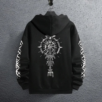 2025 Brand New Black Sweatshirts Autumn Winter Male Daily Casual Sporty Jogging Hoodie Men's Outwear Fashion Pullover