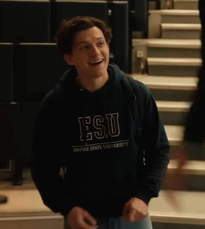 ESU Empire State University Hoodie Sweatshirt Tom Holland Brand New Day Merch Peter Hoodies Unisex Spring and Summer Long Sleeve