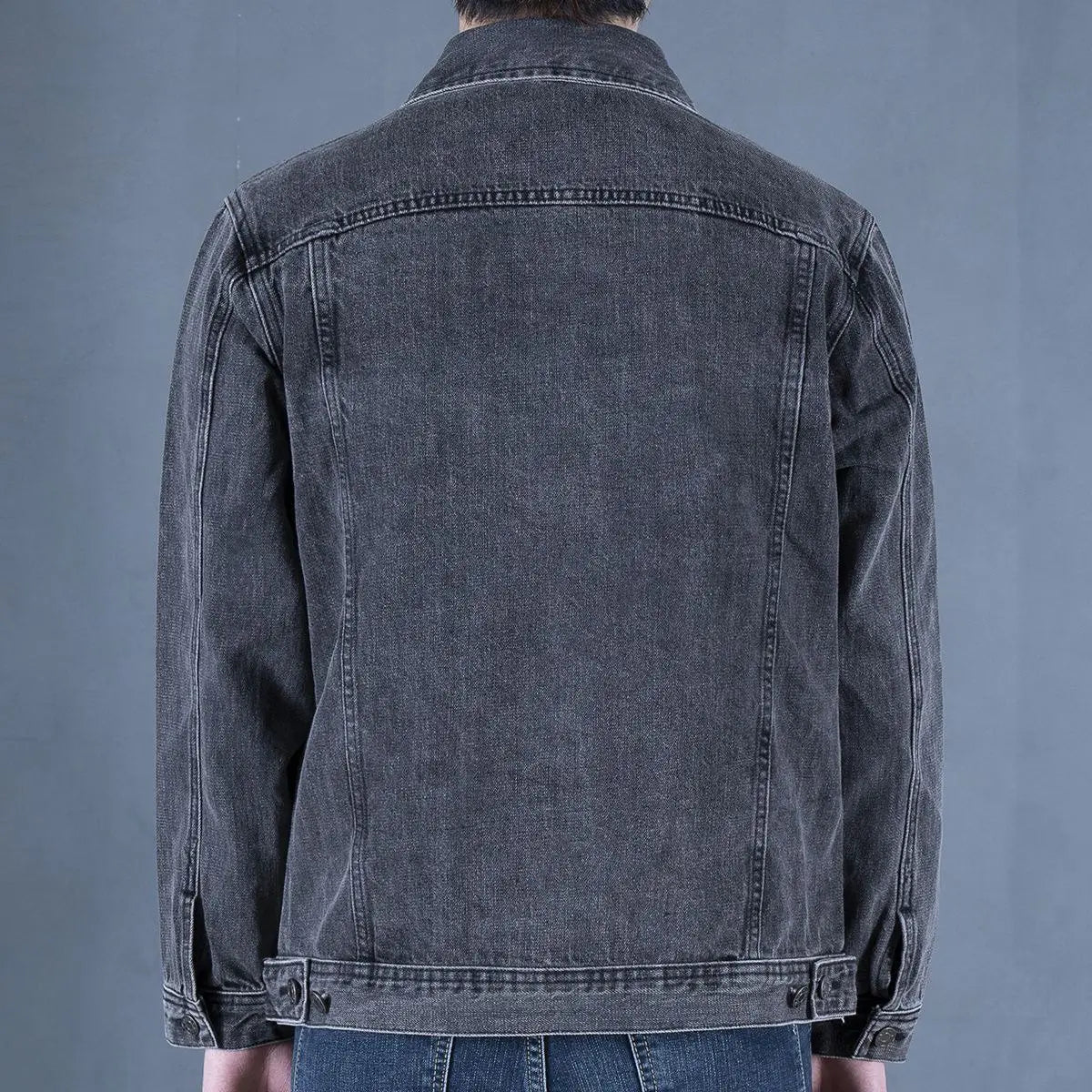 Autumn and Winter 2026 Retro Denim Jacket Men's Korean Slim Trend Handsome Multi-pocket Brand Man Luxury Tooling Jacket Men