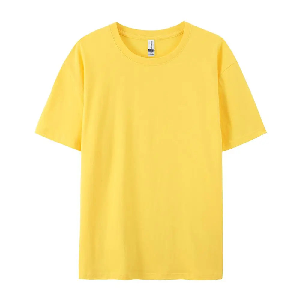 Cotton Casual T-Shirts for Women - Short Sleeve Sporty O-Neck Tops