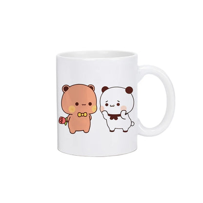 Coffee Milk Cup - Ceramic Mocha Cat Mug | Eco Friendly Kawaii Drinkware Gift