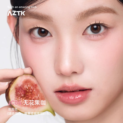 AZTK Liquid Blush Water To Powder Soft Matte Cool Toned Blusher Natural Pink Flush Long Lasting Cheek Tint Makeup