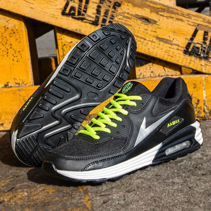 Men's Running Shoes Breathable Air Cushion Sneakers Athletics Sport Trainer Tennis Basketball Shoes