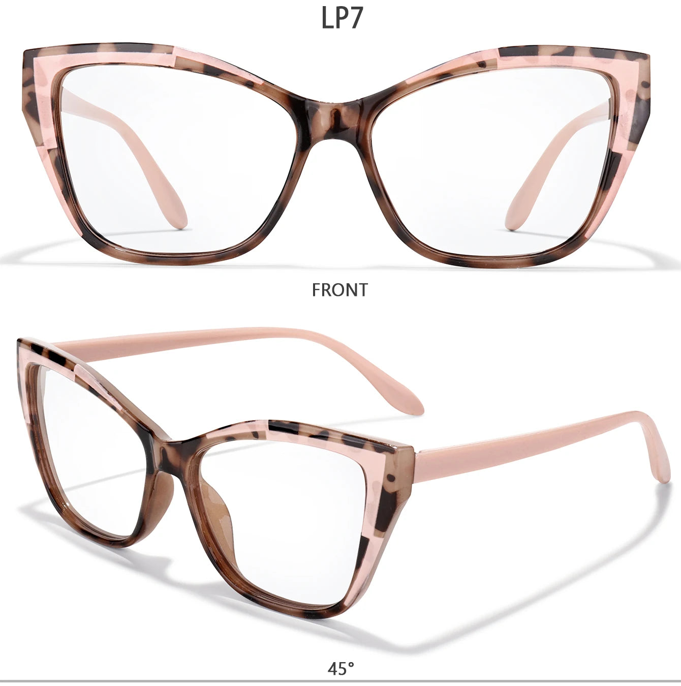 Cateye Reading Glasses – Trendy Ultralight Eyewear with Polycarbonate Lenses for Clear Vision