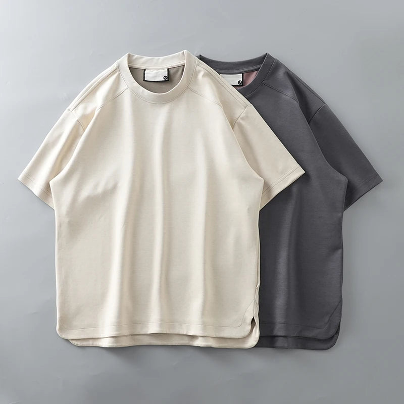 Men's Modal T-Shirt – Cool Quick-Dry Oversized Summer Top
