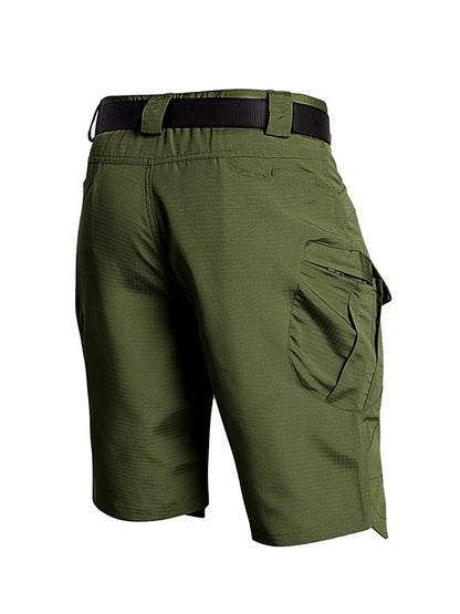 Tactical Camo Shorts - Men's Cargo Shorts With Multiple Pockets, Knee Length