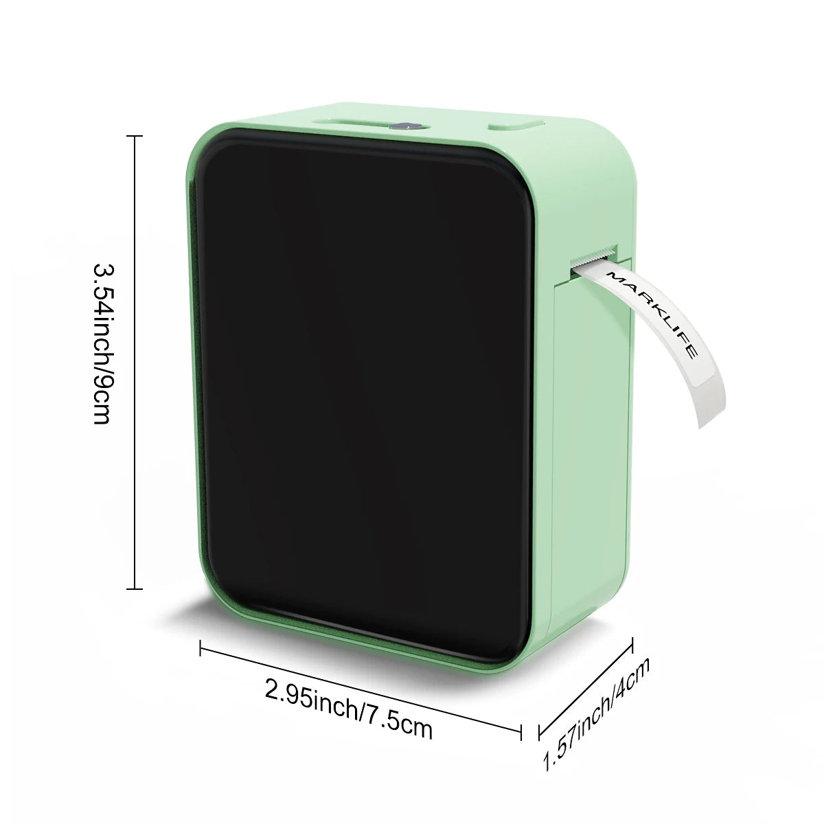 Marklife P15 Portable Thermal Printer Mini Label Printer Maker Inkless Self-adhesive Printing Machine Sticker Labeling Machine